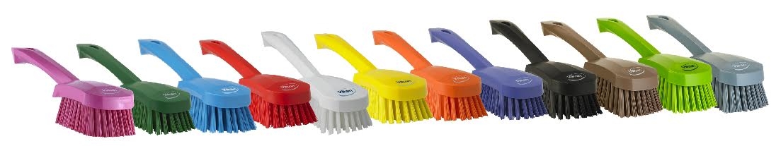 Vikan Afwasborstel Korte Steel Hard 4192