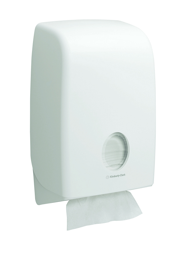 AQUARIUS* Gevouwen Handdoek Dispenser Intergevouwen 6945 Wit - Kimberly Clark