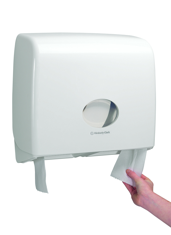 AQUARIUS* Toilettissue Dispenser Jumbo Non-Stop 6991 Wit - Kimberly Clark