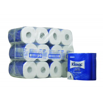 KLEENEX* Toilettissue Rollen Kleine Rollen 160 Vel 8484 Wit - Kimberly Clark