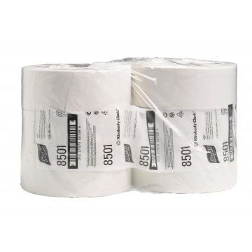 SCOTT* Performance Toilettissue Jumbo 400M 8501 Wit - Kimberly Clark