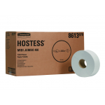 HOSTESS* Toilettissue Rollen Jumbo 400M 8613 Wit - Kimberly Clark