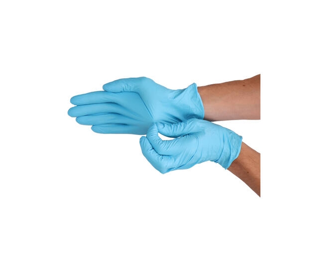 CMT Nitril Handschoen Poedervrij Blauw