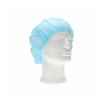 CMT Baret Non Woven PP Blauw 53 CM (Bouffant CAP) 1000 stuks