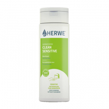 HERWE HERWEDERM CLEAN SENSITIVE 250ml (niet gerparfumeerd)