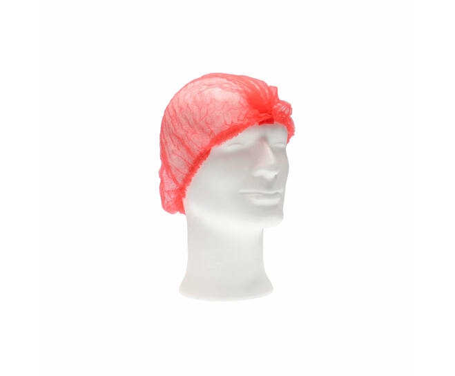 CMT Baret Non Woven PP Rood 49cm (Clip Cap)