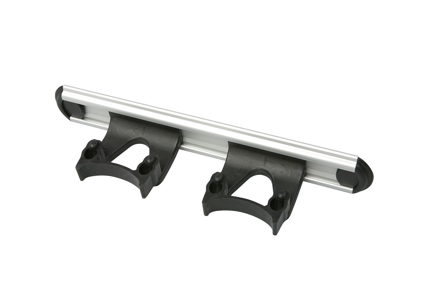 FBK HCS Ophangrail 300mm met 2 klemmen Ø 22-32mm