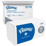 KLEENEX* Ultra Handdoeken Intergevouwen Medium 6778 Wit - Kimberly Clark