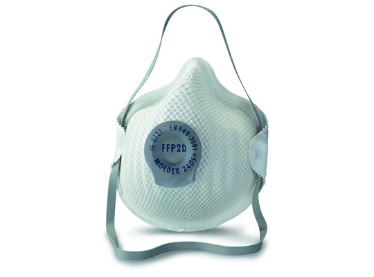 Moldex FFP2S masker met uitademventiel EN149 2405 10 stuks