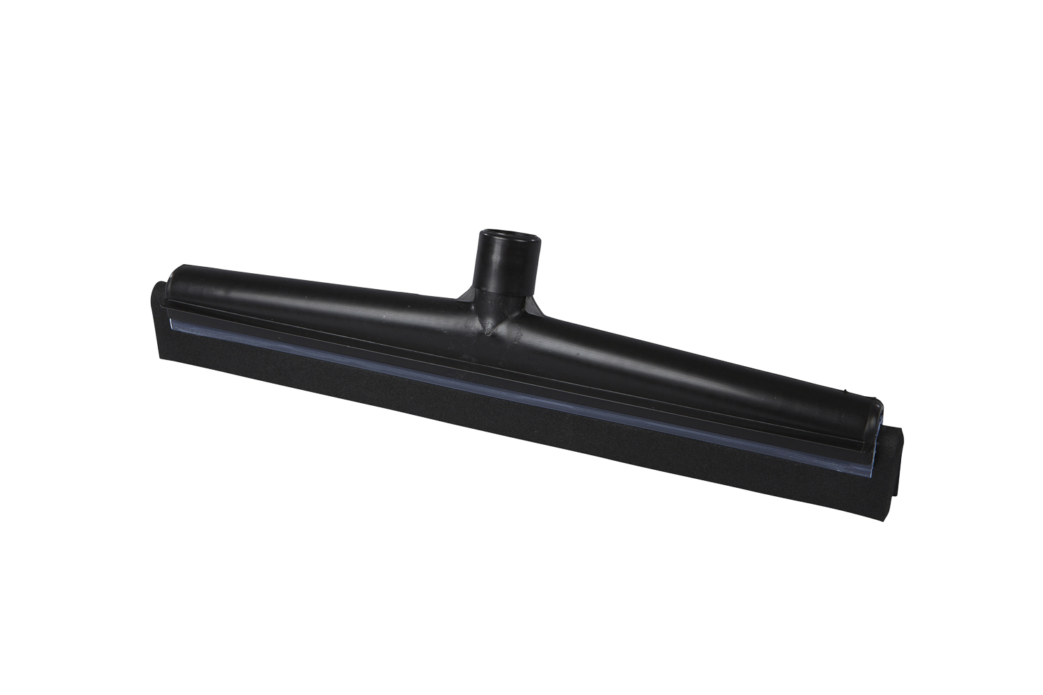 FBK HCS Vloertrekker vast 400mm zwart rubber