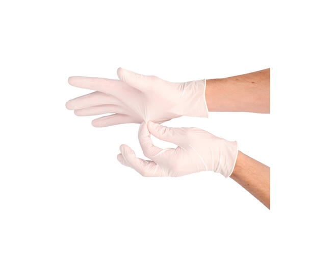 CMT Soft Nitril Handschoenen Poedervrij Wit