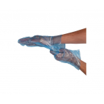 CMT PE handschoenen, blauw, geruwd 30cm, 25my, 5000 stuks