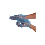 CMT PE handschoenen, blauw, geruwd 30cm, 25my, 5000 stuks