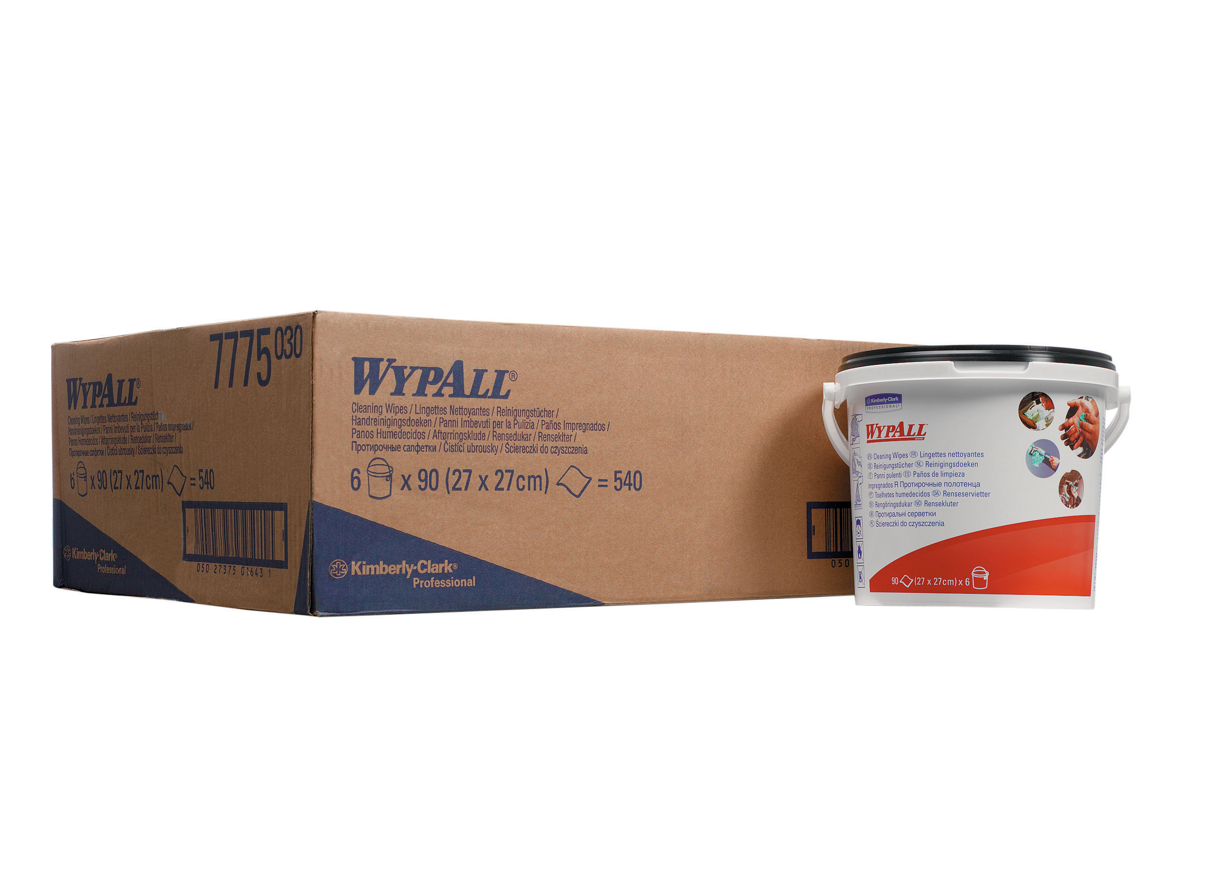 WYPALL* Handreinigingsdoeken Navulling 7775 Groen - Kimberly Clark