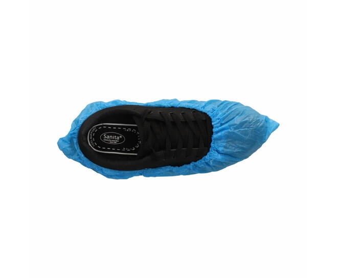 CMT CPE Schoenovertrek Blauw 41x15cm 75micron Geruwd