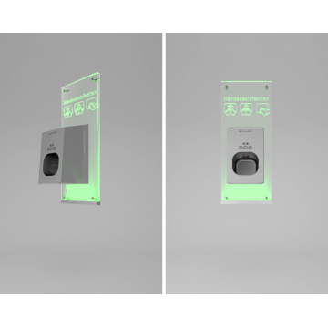 Steripower® Acryl wanddisplay met verlichting voor Steripower Picco 500 unit 80172 43480183