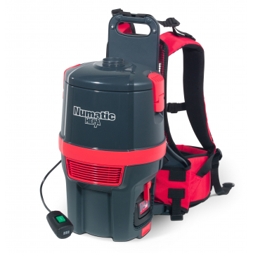 Numatic Rugstofzuiger batterij HEPA RSB150H-NX met kit AA30E