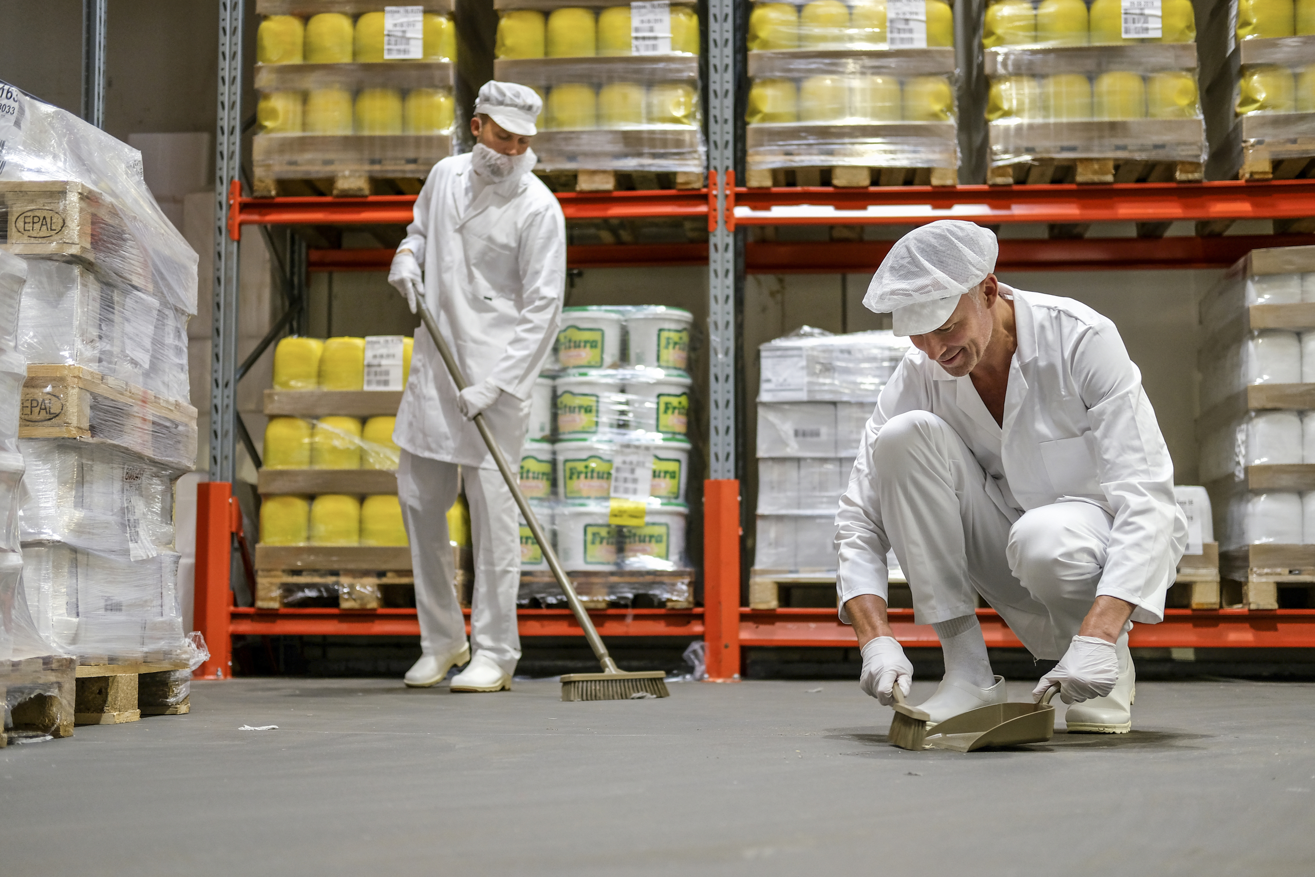 Vikan Handborstel Medium 4589