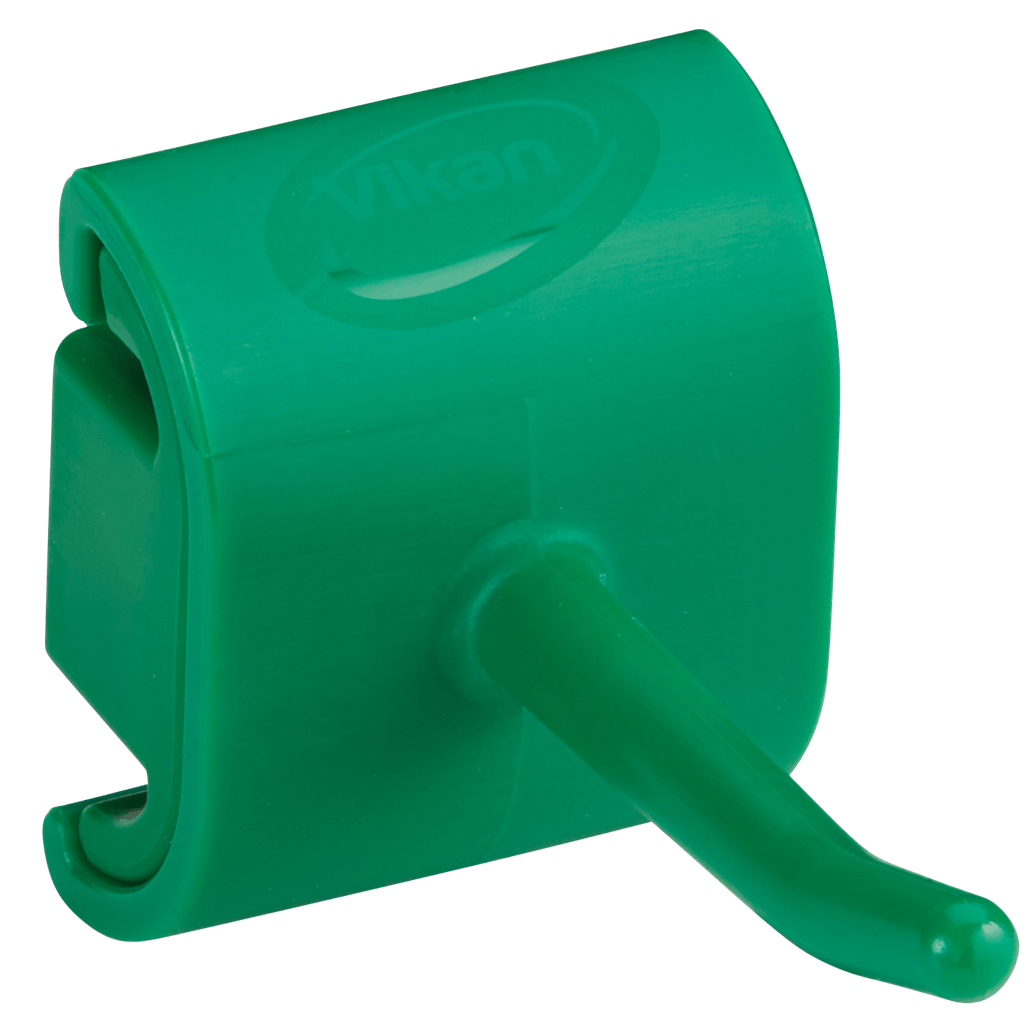 Vikan hygiënisch ophangsysteem enkele haak 10122 groen