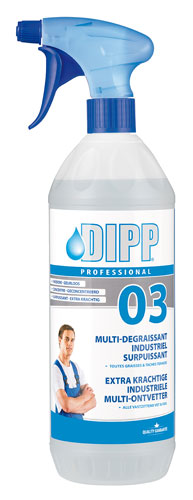 DIPP 03 Extra krachtige industriële multi-ontvetter 1L Spray