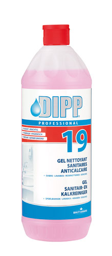 Dipp 19 Sanitair en kalkreiniger 1L