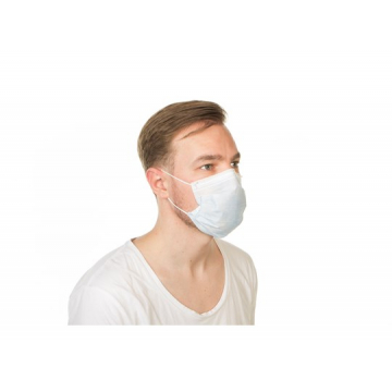 CMT Chirurgisch mondmasker blauw 3-laags met oorelastiek type II m1431120 960 stuks