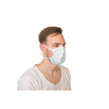 CMT Mondmasker blauw 3-laags non woven met linten type II m21101 300 stuks