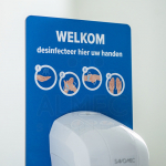 Desinfectiezuil Gel + GRATIS 5ltr. gel desinfectiemiddel