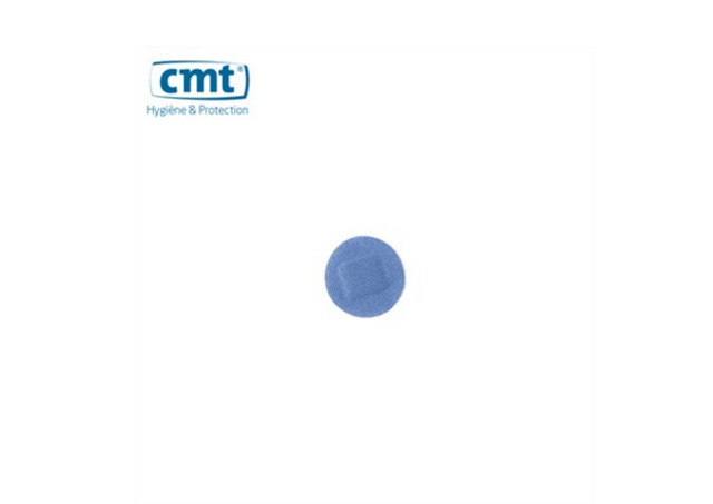 CMT hygiënische detectiepleisters Blauw Ø25mm