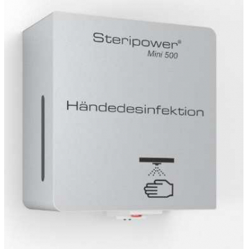 Steripower® Mini 500 handdesinfectieunit roestvrijstaal accu 40501 43480270