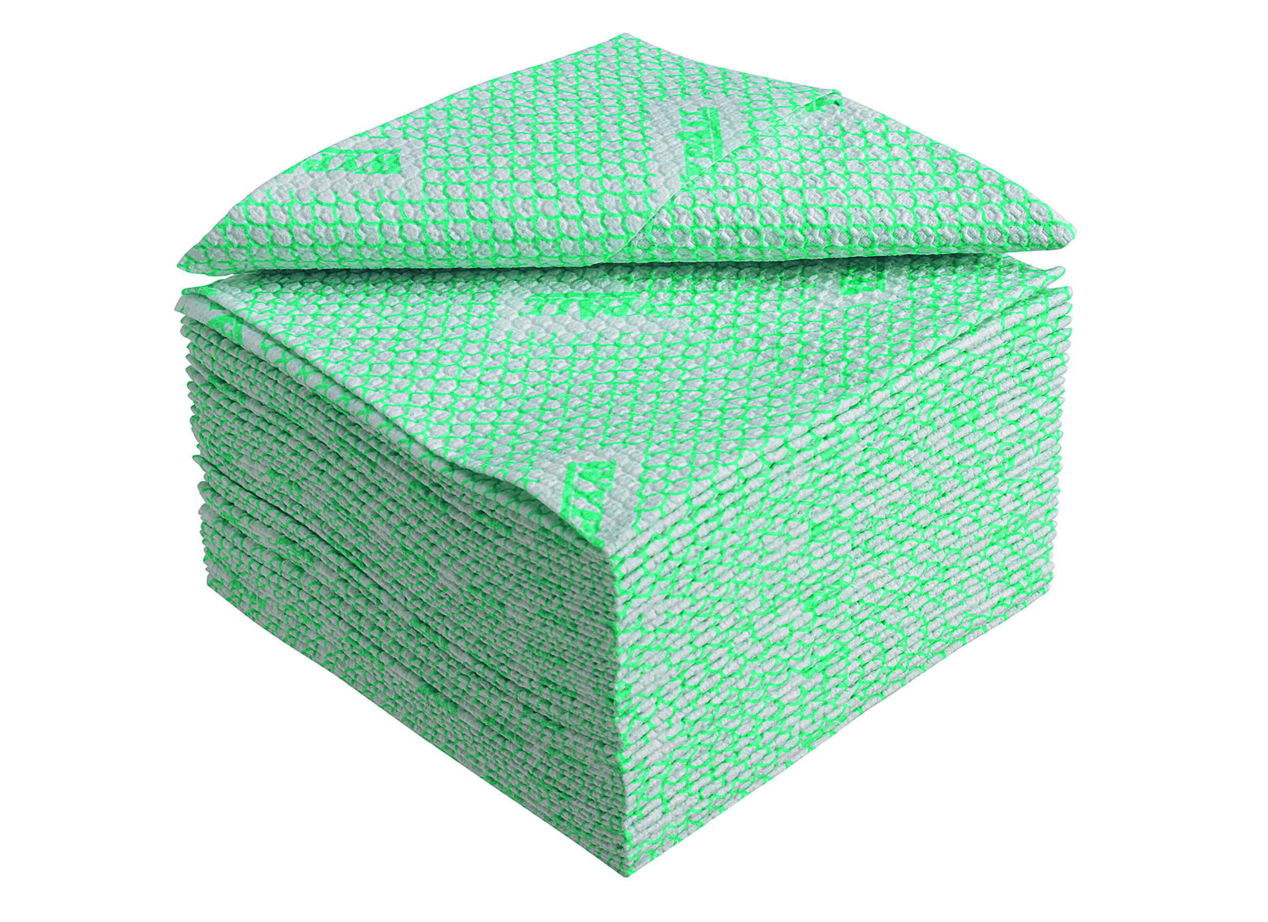 WYPALL* X80 Plus Sopdoeken 1/4 Gevouwen 19154 Groen - kimberly Clark