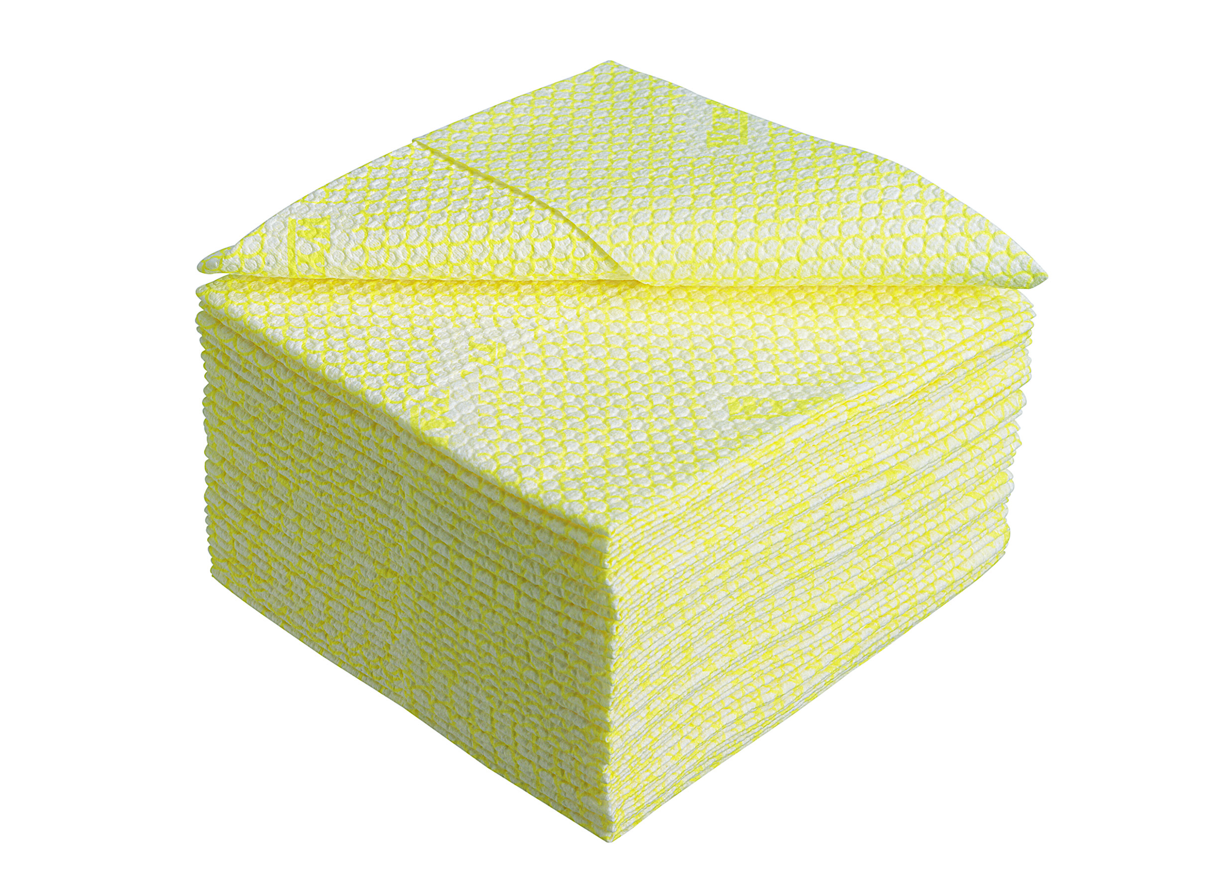 WYPALL* X80 Plus Sopdoeken 1/4 Gevouwen 19164 Geel - kimberly Clark