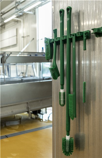 Vikan Edge Full Colour Ophangsysteem 4 klemmen 2 haken 1018